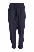 Naya - Zip Cuff Travel Fabric Sporty Trouser