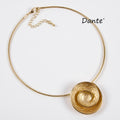 Dante NL48755 Gold Abstract Necklace