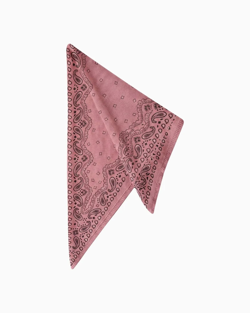 Oui 99876 Rose Triangular Scarf
