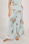 Traffic People Rene Aqua Sequins Palm Trouser