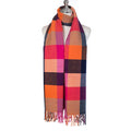 Park Lane Block Colour Knitted Warm Scarf
