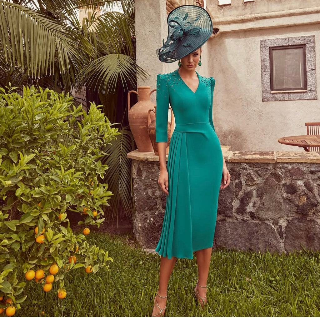 veni infantino green dress What's Trending: Green Mother of the Bride Dresses Veni Infantino