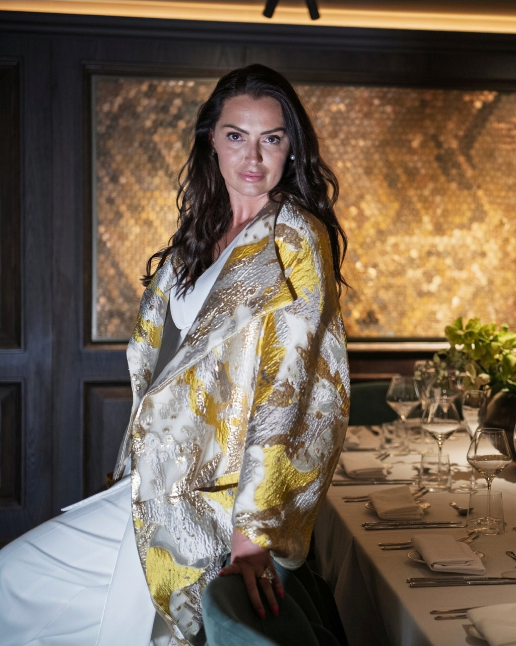 Kevan Jon Jaki Brocade Jacket
