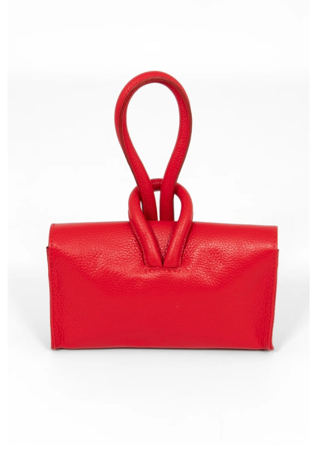 MSH Trixie Pebbled Italian Wrist let Clutch Bag