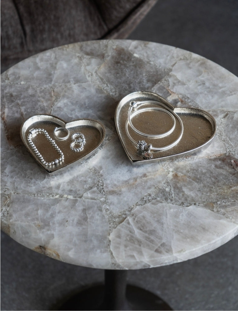 Libra Esme Heart Set of 2 Plates