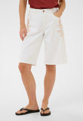 Cream 10615047 Snow White Bermuda Shorts