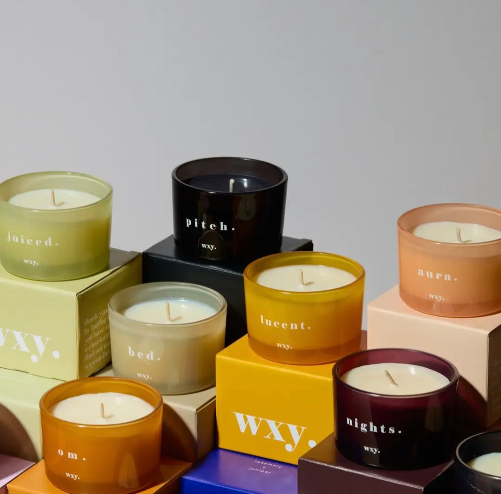 WXY Bed 3oz Candle - Warm Musk + Black Vanilla