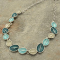 Miss Milly Green Leaf Medley Necklace