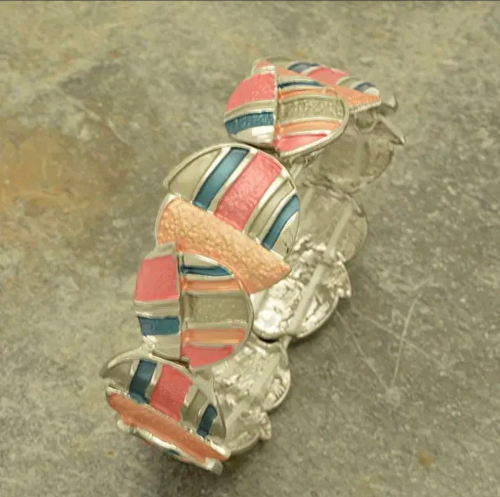 Miss Milly Spring Split Disc Bracelet