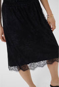 Cream 10615374 Trinity Dark Brown Skirt
