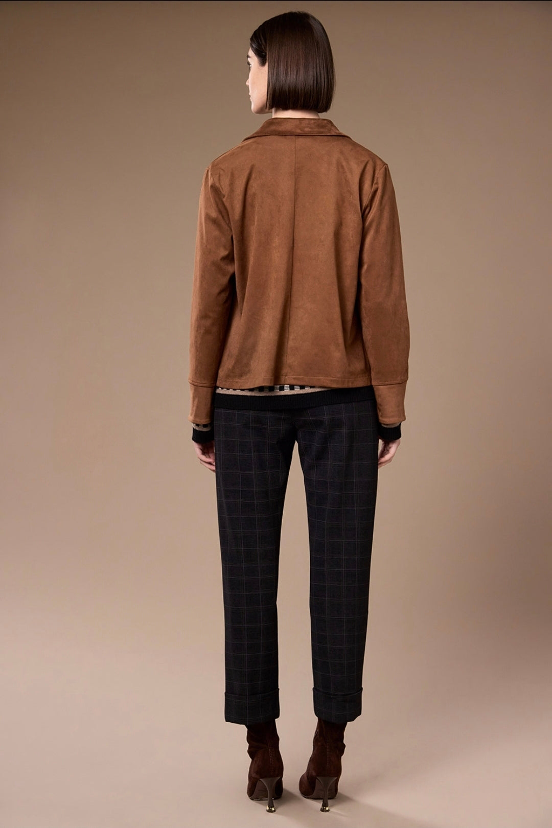 Peruzzi 176 Faux Suede Jacket
