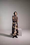 Maria Bellentani Doris Chocolate Brown Knitted Turtleneck Jumper