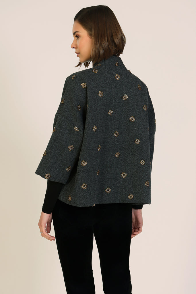Traffic People 12896001 Shrug Black Jacket