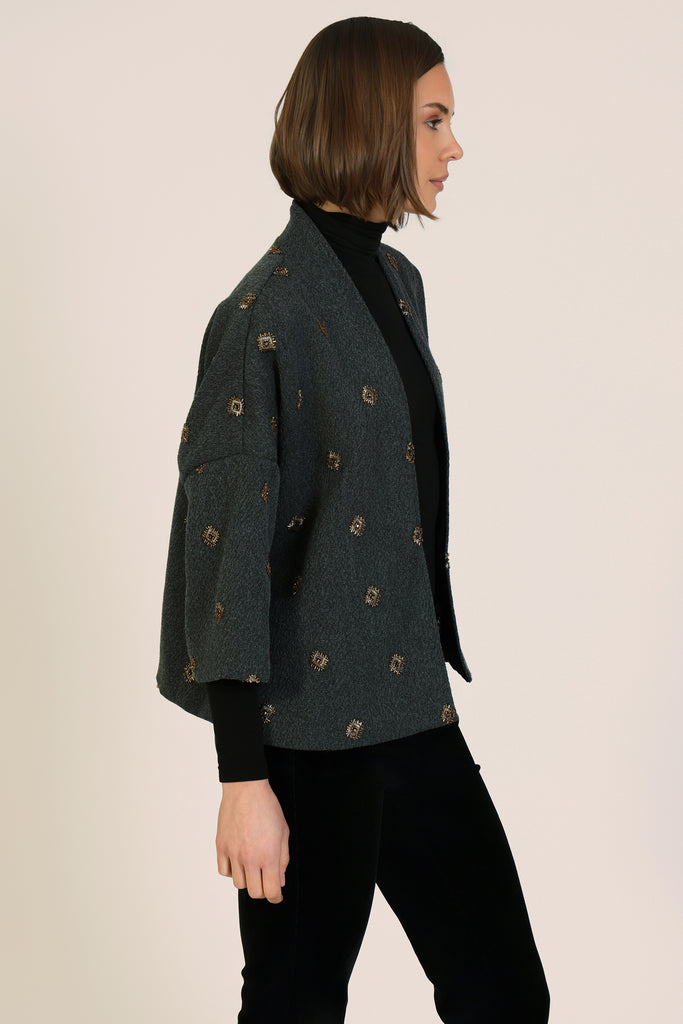 Traffic People 12896001 Shrug Black Jacket