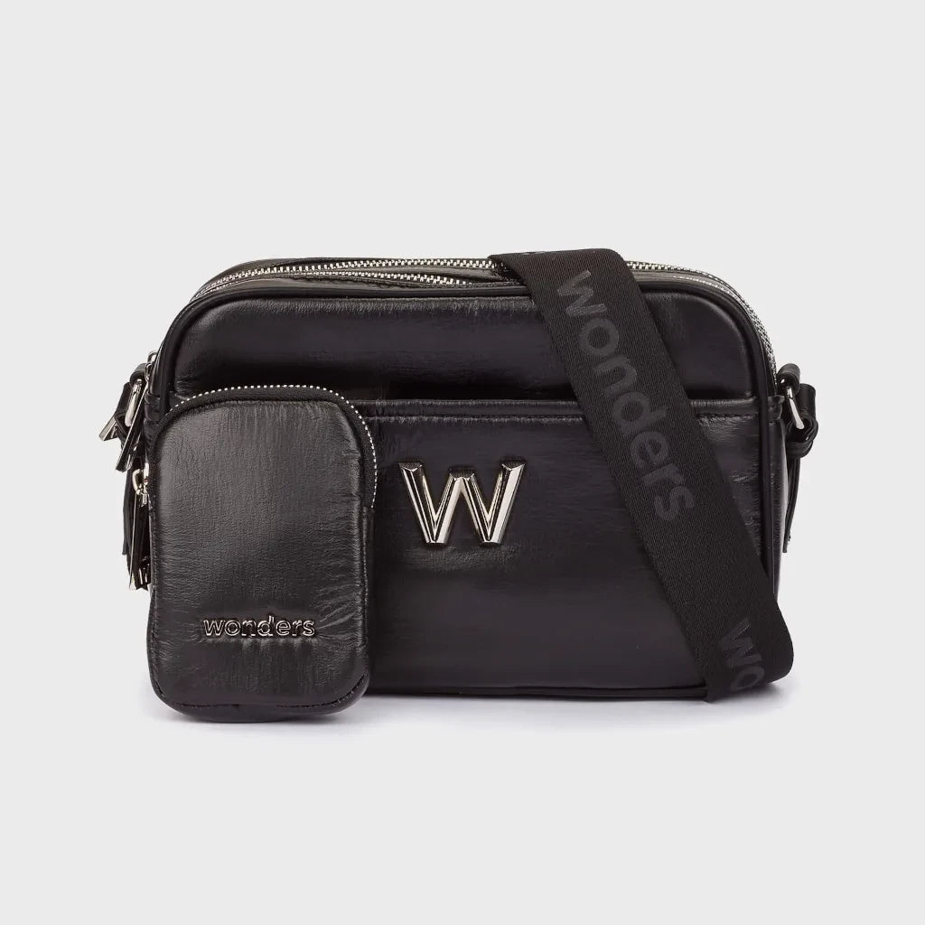 Wonders WB-52002-C Black Hand Bag