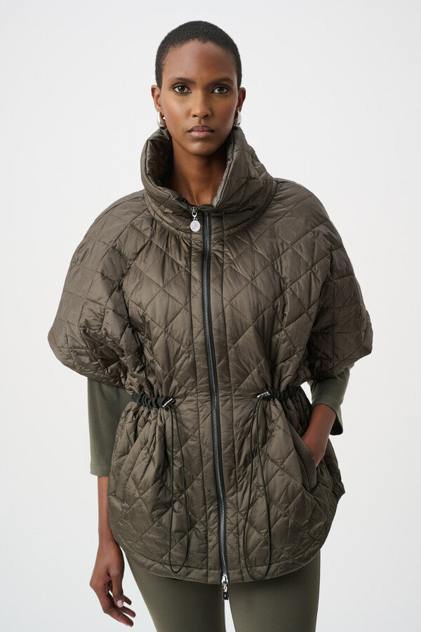 Joseph Ribkoff 263643 Sporty Quilted Padded Gilet Jacket