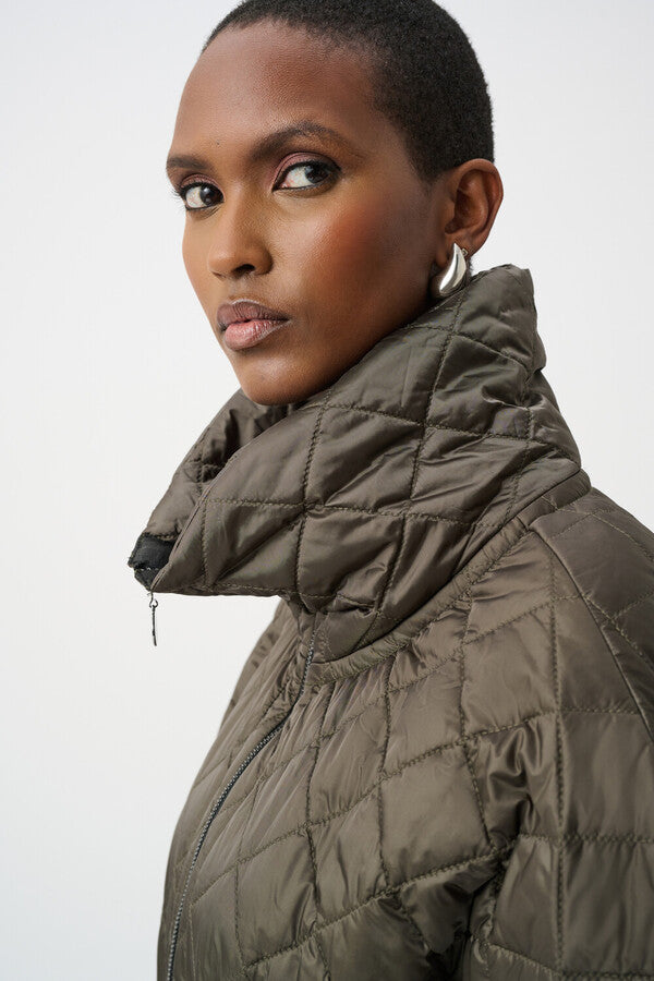 Joseph Ribkoff 263643 Sporty Quilted Padded Gilet Jacket