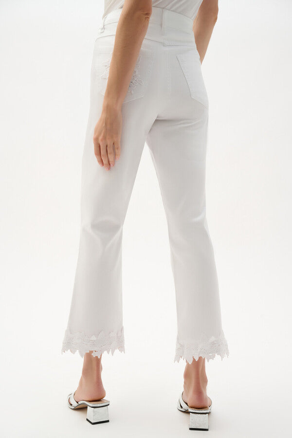 Joseph Ribkoff 262938 White Trouser