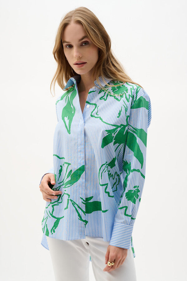 Joseph Ribkoff  262951 Long Sleeve Collar Blouse