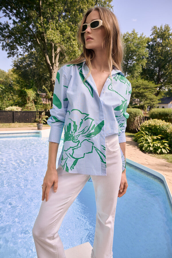 Joseph Ribkoff  262951 Long Sleeve Collar Blouse