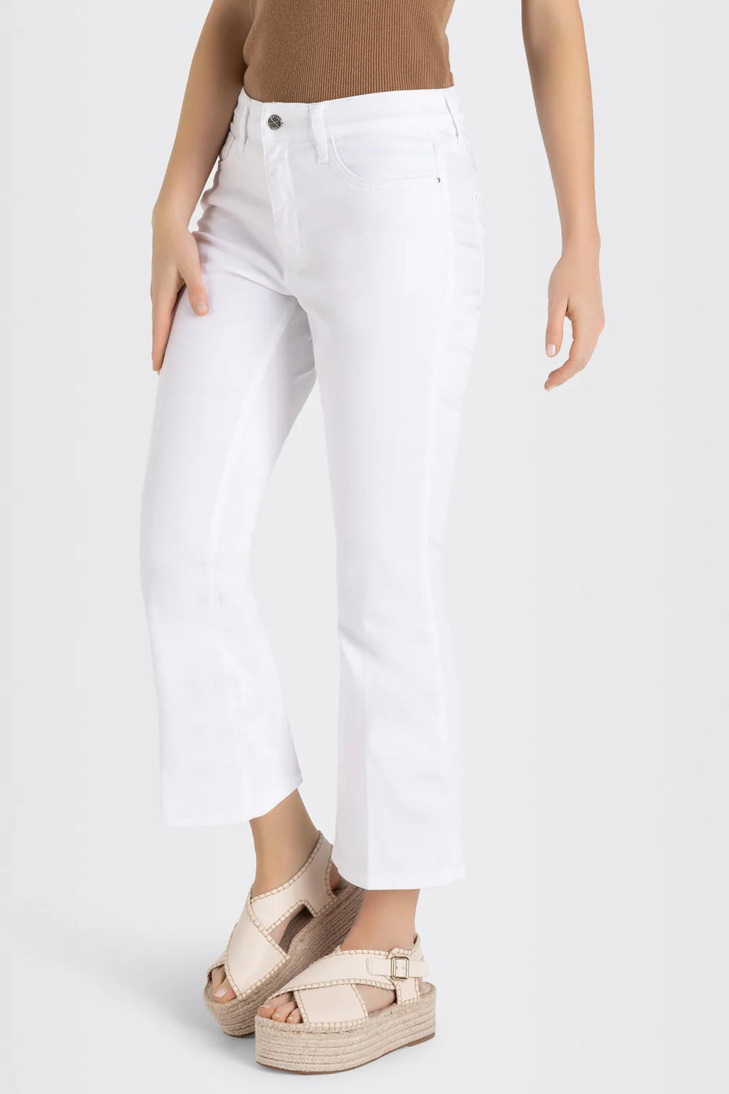 MAC Dream Kick White Denim Jean 5423-90