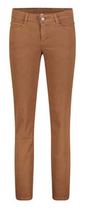 Mac Dream Straight Leg 32L In Bison Brown Color