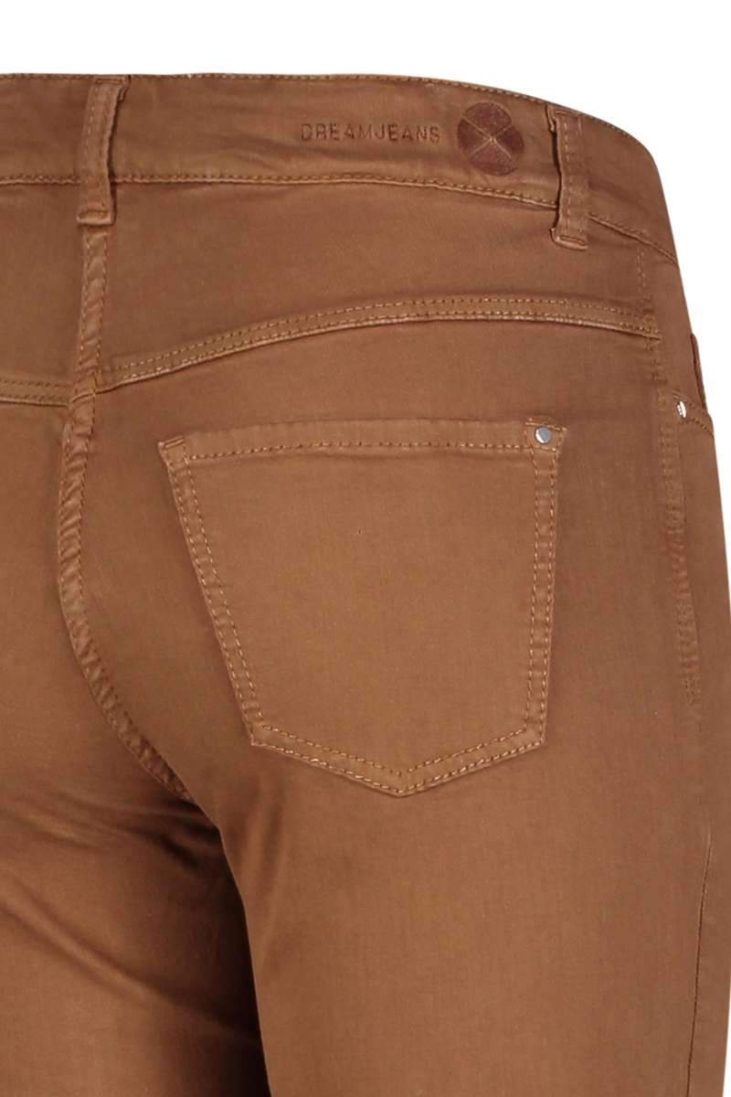 Mac Dream Straight Leg 32L In Bison Brown Color