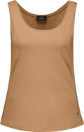 Monari 410371 Basic Ribbed Round Neck Top