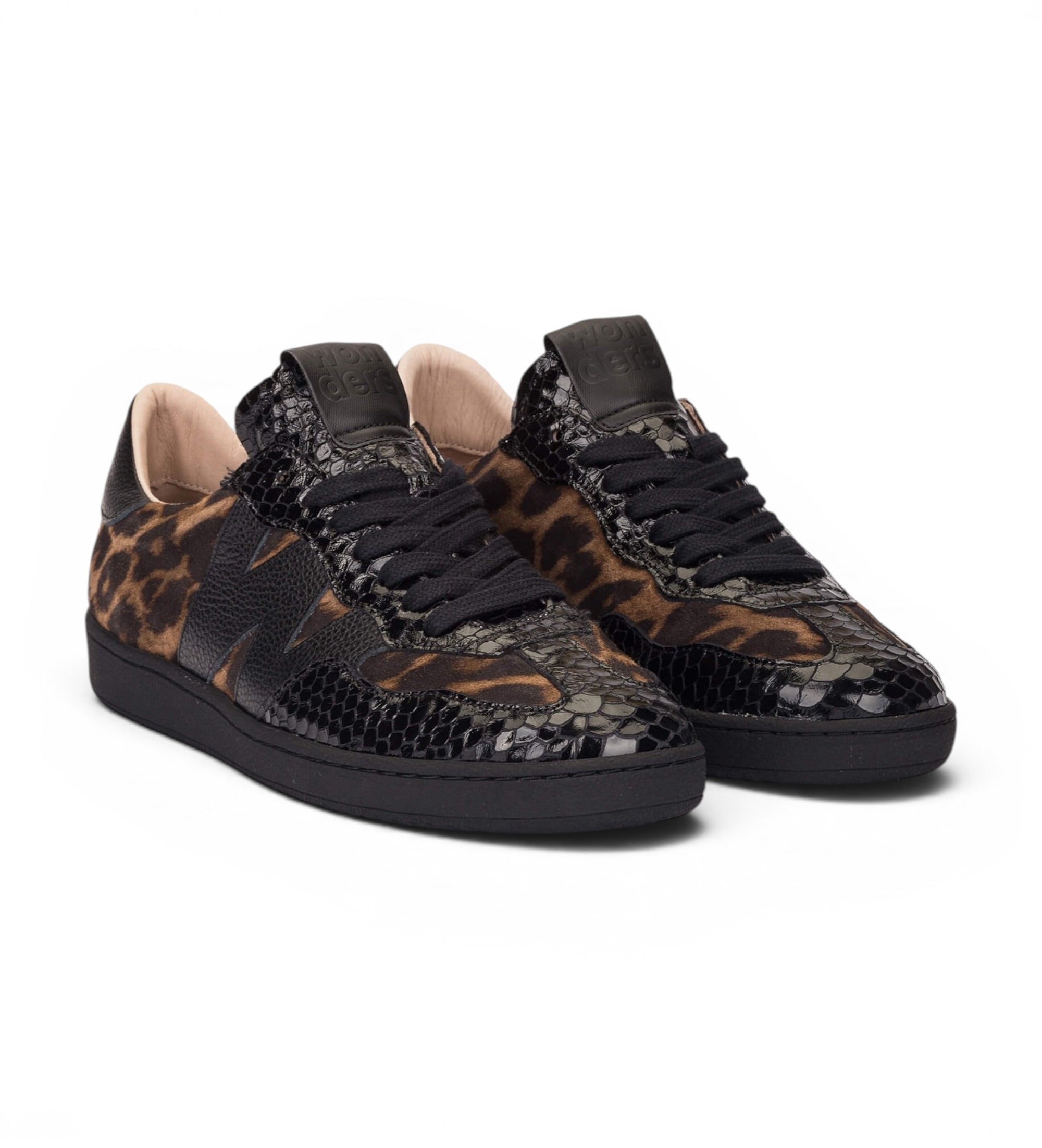Wonders AP-2010 Dolmen Zanzibar Animal Print Trainers
