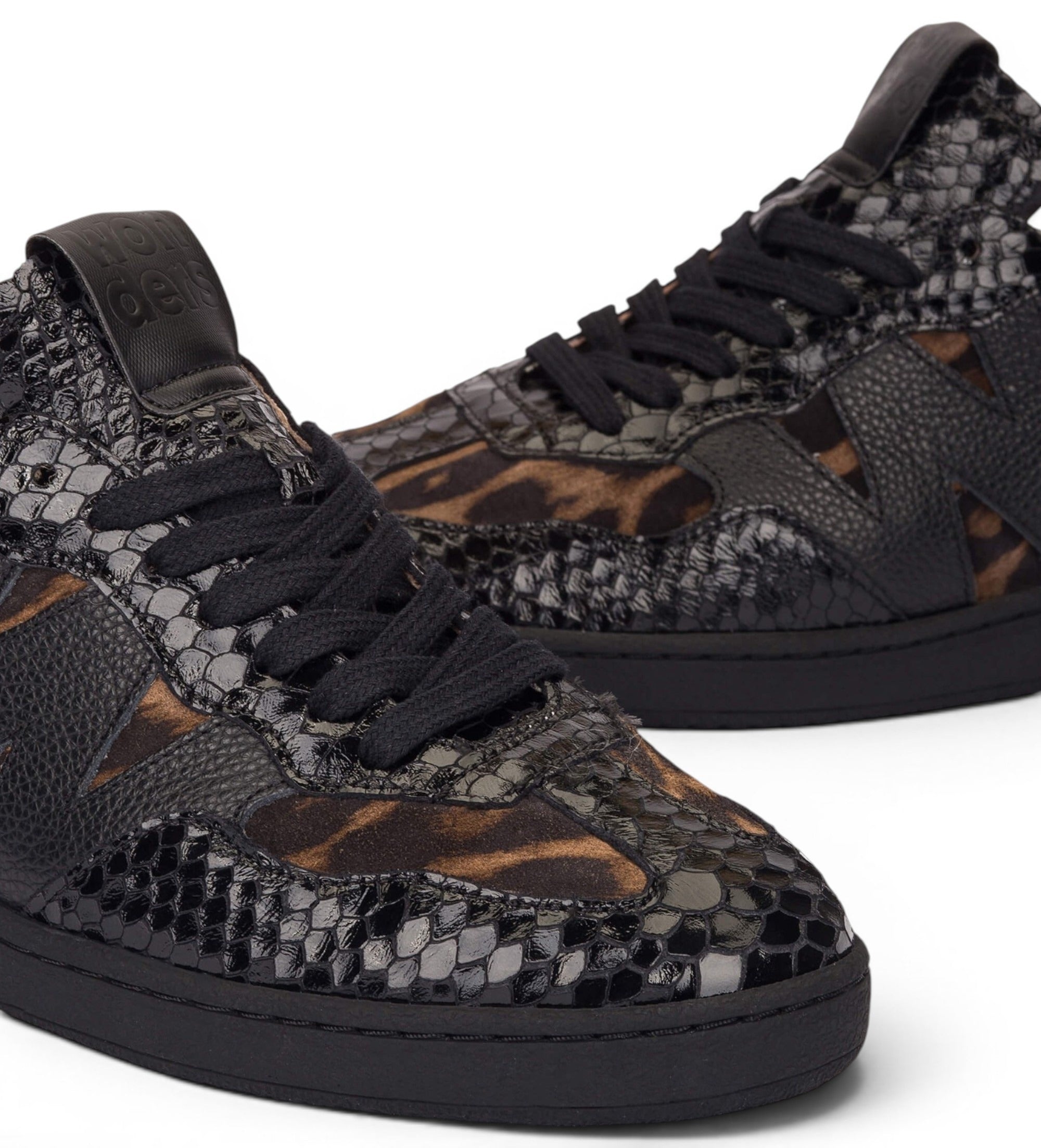 Wonders AP-2010 Dolmen Zanzibar Animal Print Trainers