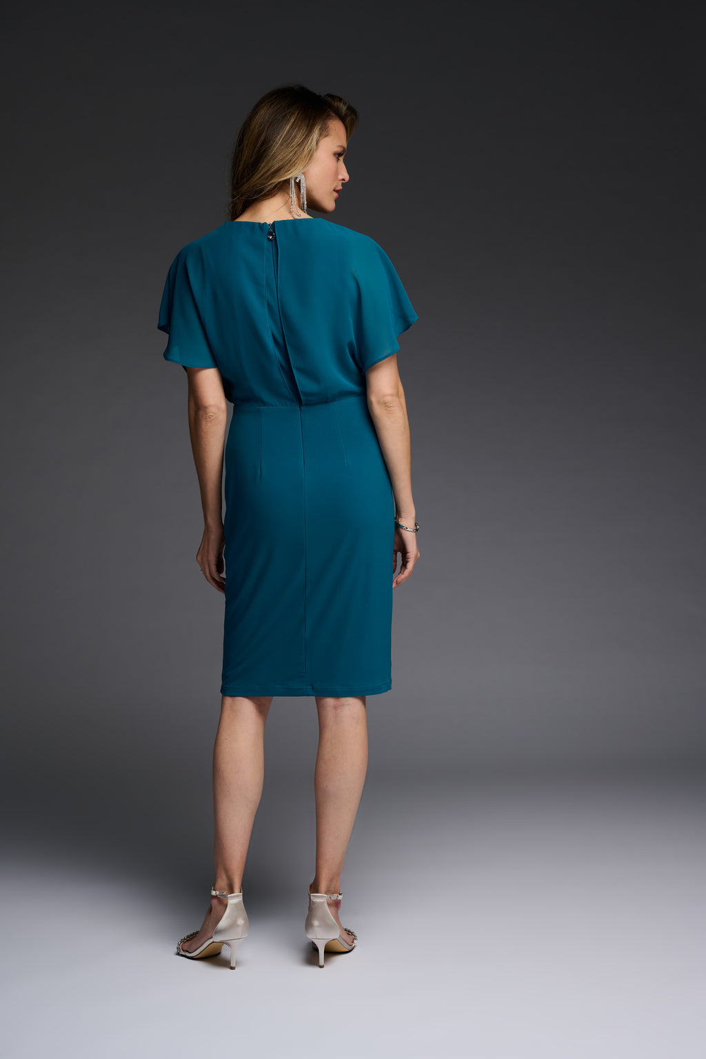 Joseph Ribkoff - Chiffon over lay dress - Martha V 